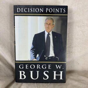 Decision Points  Hardcover By George W Bush  VERY GOOD